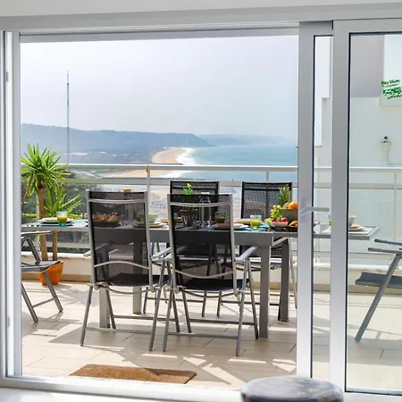 Apartment Sky Terrace - Sea Views & Bbq By Silver Prop Nazare
